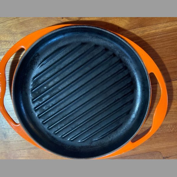 >>Le Creuset litinová grilovací pánev