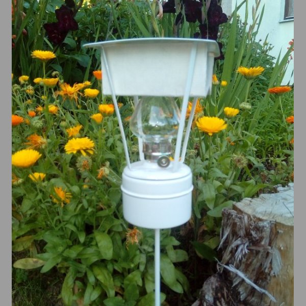 Retro zahradní lampa na olej či petrolej - Nové