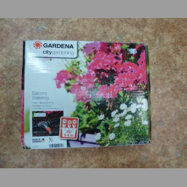 Gardena plnoautomatické zavlažování květinových truhlíků 140