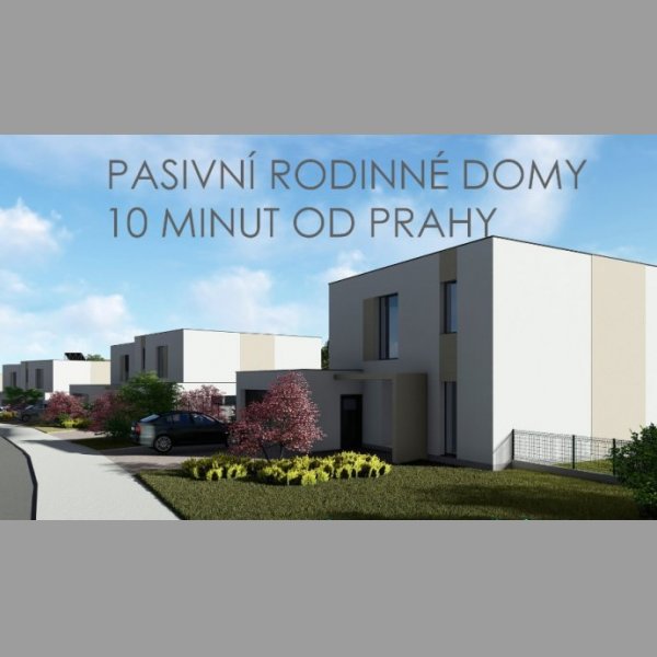 Pasivní RD 10 minut od Prahy