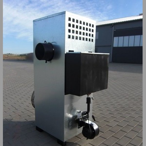 Ohřívač vzduchu koza NG30 kW do 400 m2 na použitý olej.