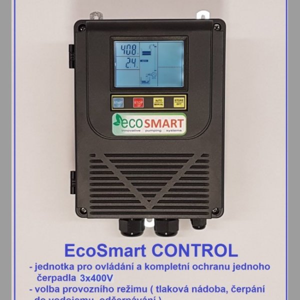 ECOSMART CONTROL 400-1 hladinová kontrola a jištění čerpadla