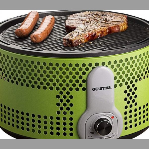 Mini grill na dřevěné uhlí Gourmia GBQ330