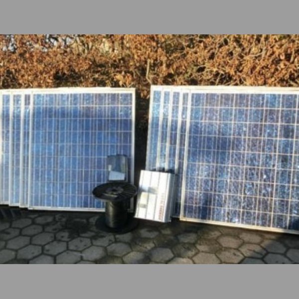 Solární fotovoltaická elektrárna 1700 WP (1,7 KW)
