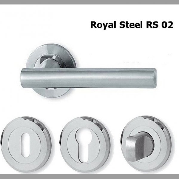 Dveřní kliky Royal Steel
